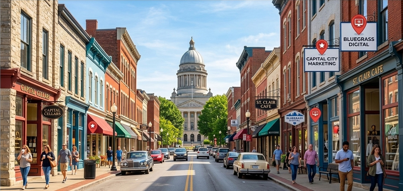 Downtown Frankfort Kentucky